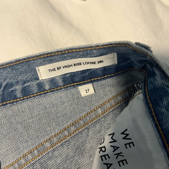 Denim forum ripped high rise jeans - Picture 3 of 4